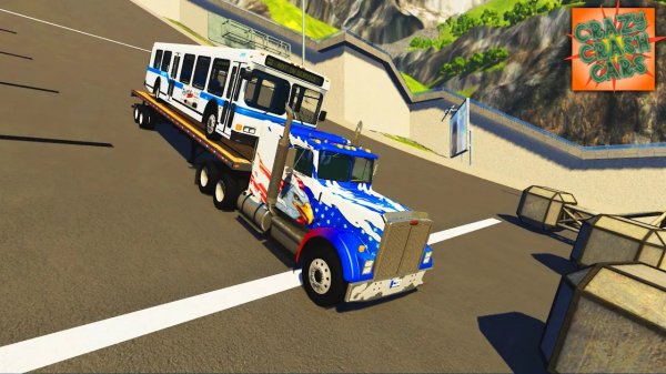 Машины против Молотов - BeamNG.Drive | Crazy Crash Car