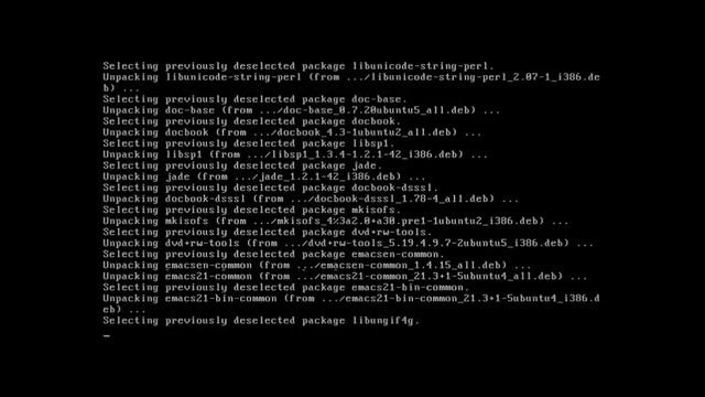 Ubuntu 4.10 (Warty Warthog) Desktop Install смотреть онлайн
