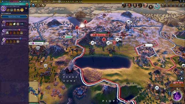 Sweeping Through - Civ 6 - Portugal - João III - Pt. 10 смотреть онлайн
