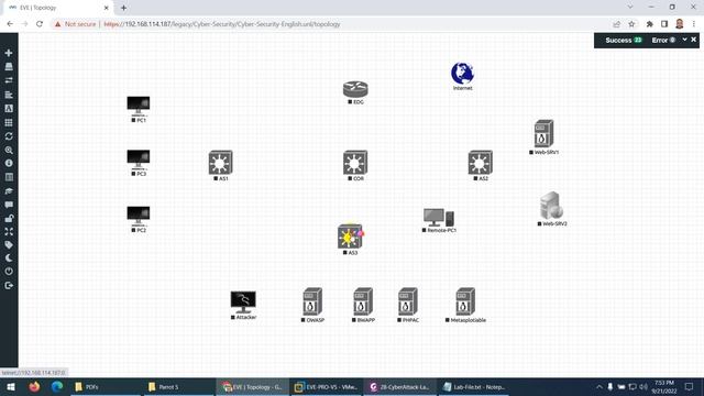 Lecture-28: Cyber Attacks Lab Setup in EVE-NG смотреть онлайн