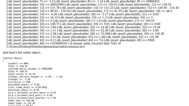 Drupal: Having trouble figuring out PDO Exception смотреть онлайн
