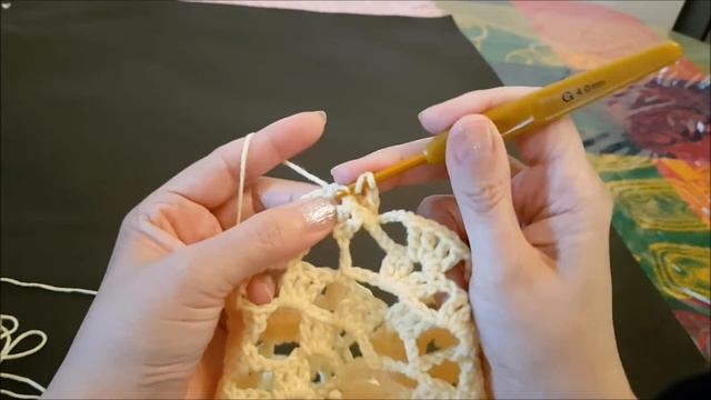 CHAL O PANUELO PUNTO MARIPOSA A CROCHET смотреть онлайн