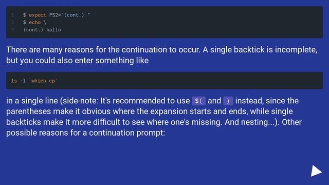 What is the purpose of cd ` (backtick)? смотреть онлайн