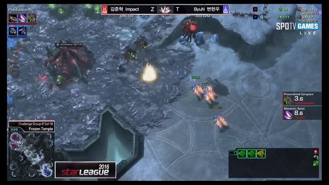 ByuN's Reaper Micro - SC2 Starleague смотреть онлайн