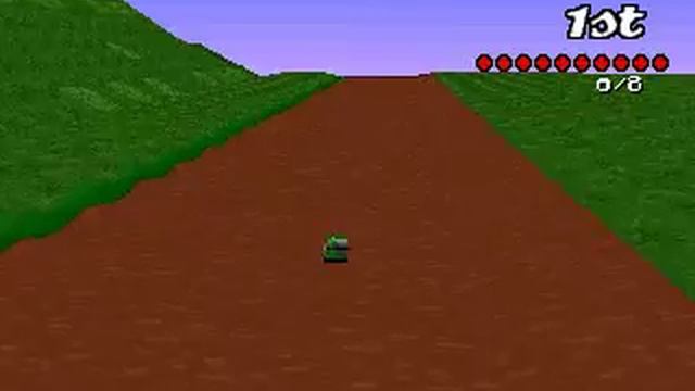Big Red Racing - A lap around the unused test track смотреть онлайн
