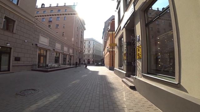 014. Латвия. Рига. Прогулка по улицам города смотреть онлайн