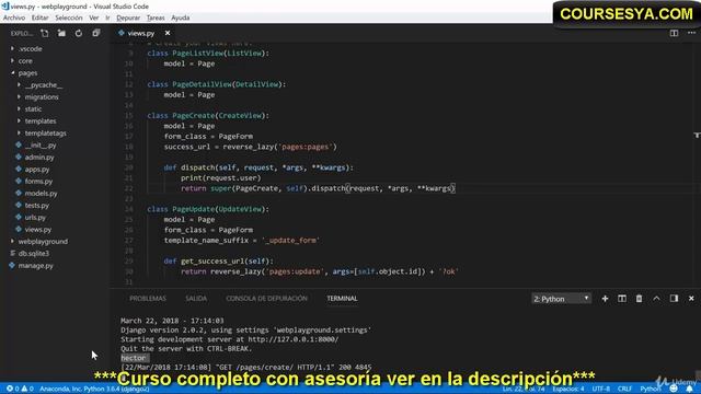 ?Curso Práctico de Django: Aprende Creando 3 Webs-Creando un mixin смотреть онлайн