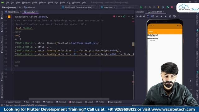 Flutter Styles and Themes - Explained | Flutter Widgets Tutorial смотреть онлайн