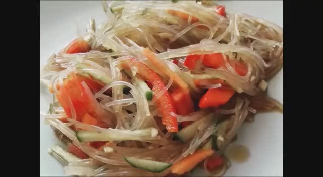 Азиатская кухня - это легко! Делаем салат с фунчозой