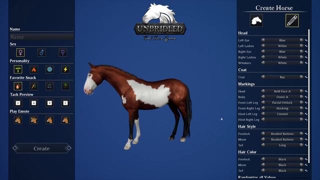 CREATE YOUR DREAM HORSE in Unbridled: That Horse Game смотреть онлайн