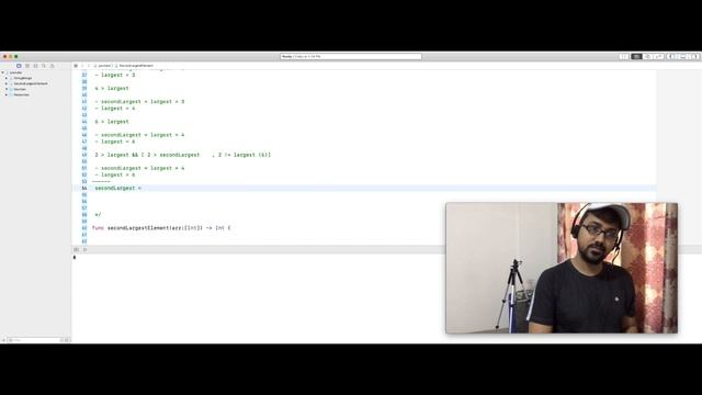 Find Second Largest Element from Array || SWIFT смотреть онлайн