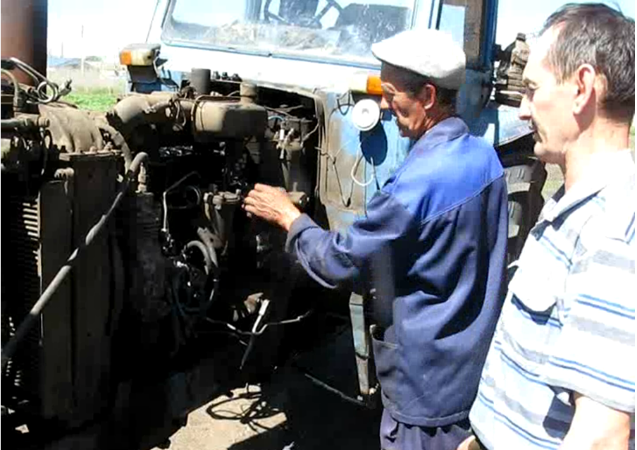 ТНВД УТН-5. Часть3. Установка ТНВД на двигатель, настройка угла зажигания на тракторе МТЗ 80. смотреть онлайн