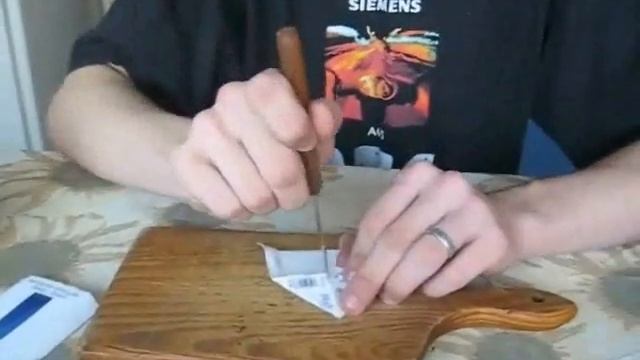 Как сделать модель самолёта из пачки сигарет(Part 1) смотреть онлайн