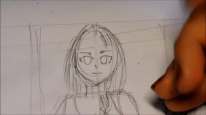 Как нарисовать аниме девушку.Рисовашки.Как нарисовать себя в аниме