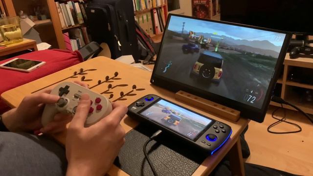 Odin powering an External Monitor! Forza Horizon 5 (Xbox Game Pass) w/ 8bitdo Pro 2 Controller смотреть онлайн