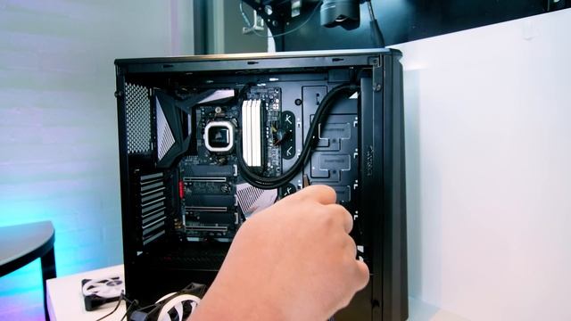 HOWTO Corsair QL120 & QL140 RGB Fan + Lighting Node Core - Easy Installation & Setup Guide смотреть онлайн