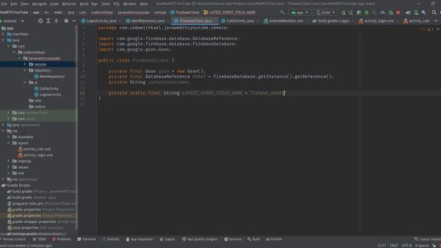 03. Simple authentication with firebase - Android(Java) Video Call With WebRTC and Firebase смотреть онлайн