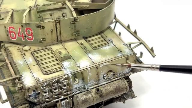 1/35 Border Model PANZER IV .Ausf.H【How To Paint TANK MODEL】　#scalemodel #modelpainting