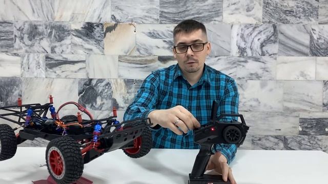 Настройка машинок Remo Hobby 1/8 с аппаратурой RH2 смотреть онлайн