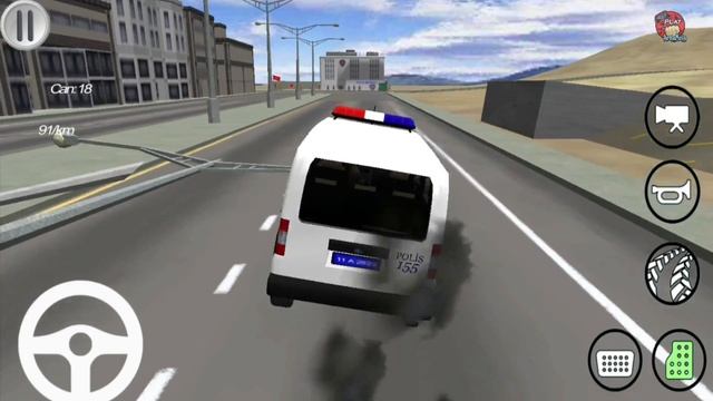 FORD Connect TÜRK Polis Arabası Oyunu - Polis Oyunu  // Polis Simulator Android Oyunu FHD