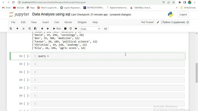 Connecting MySQL Database to Jupyter Notebook | Step-by-Step Tutorial смотреть онлайн