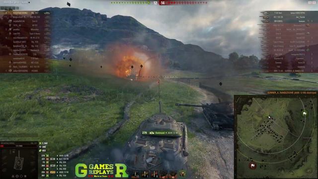 World of Tanks Object 257 Replay - 7 Kills 7.5K DMG(Patch 1.4.1) смотреть онлайн