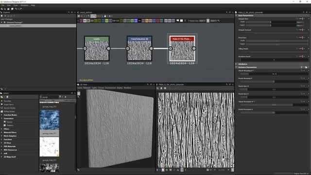 Aged Wood Planks: 01 - Creating the wood pattern смотреть онлайн
