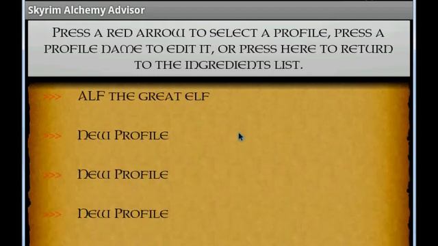 Skyrim Alchemy Advisor Demo смотреть онлайн