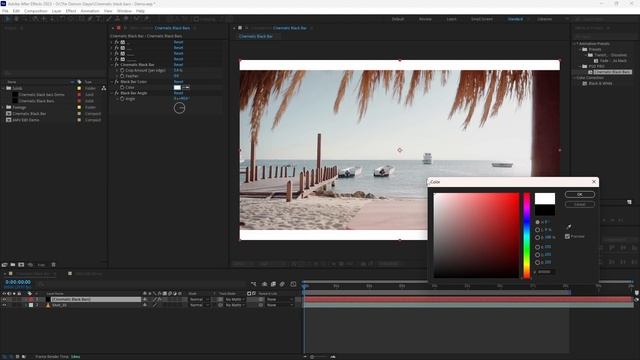 FREE Cinematic BLACK BARS Plugin for After effects (Aspect-Ratio) смотреть онлайн