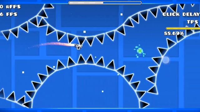 Строю лвл на оценку день 1|GEOMETRY DASH смотреть онлайн