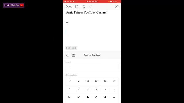 How to add special symbols to a WPS Word Document on Android/ iOS смотреть онлайн