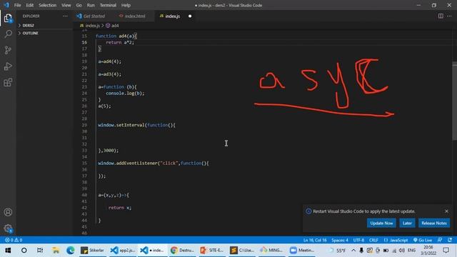 DƏRS-6.0 (JAVASCRIPT & ECMASCRIPT & PRACTICE) смотреть онлайн