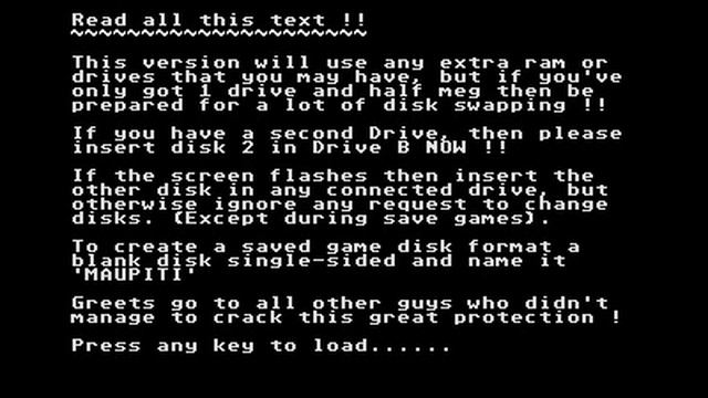 maupiti island title screen for Atari ST смотреть онлайн