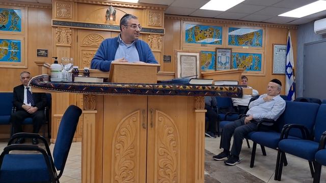 Rabbi Leon Sardar doing Siyum masechet Taanit תענית in Congregation Shaare Zion смотреть онлайн