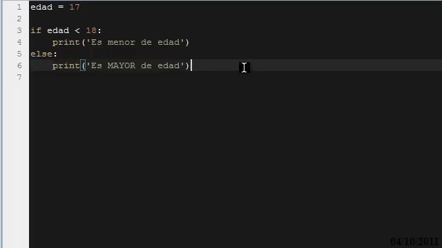Python 3 - Capitulo 08 - Uso de: if, elif, else, and, or. Tutorial en Español смотреть онлайн