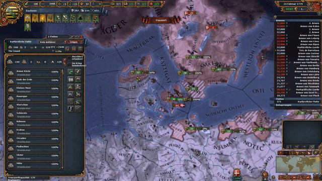 Let's Play Europa Universalis IV #050 Krieg gegen Dänemark und Kiewer Rus (Deutsch/German) смотреть онлайн