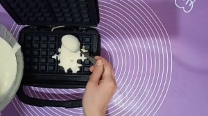 Вафли на вафельнице Тефаль. Очень вкусные. Готовим с любовью ?