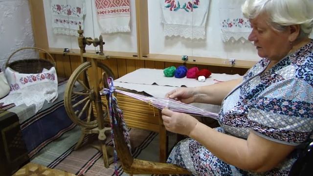 "Ткачество пояса". Мастер-класс. смотреть онлайн