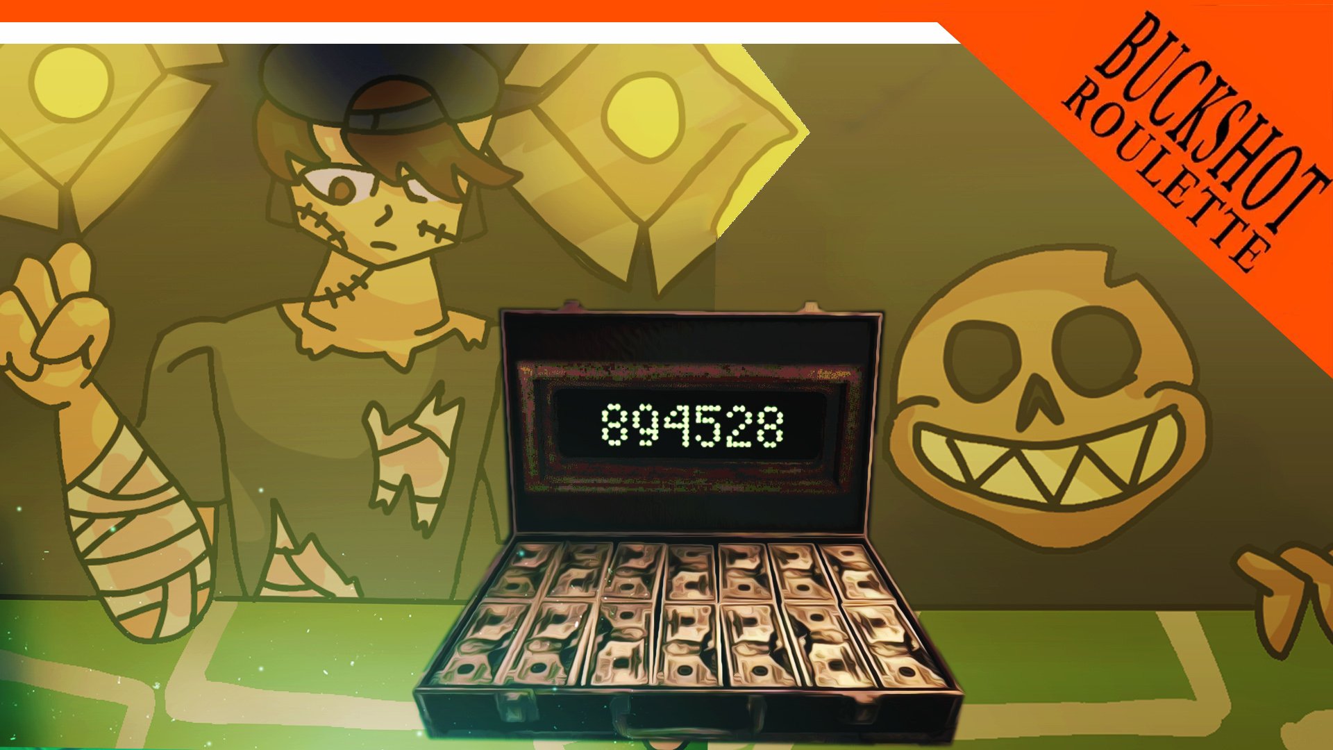 ? ВЫИГРАЛ 894.528$! 5 КРУГ РЕЖИМ ХАРДКОР! СМЕРТЕЛЬНАЯ РУЛЕТКА ✅ Buckshot Roulette Прохождение смотреть онлайн