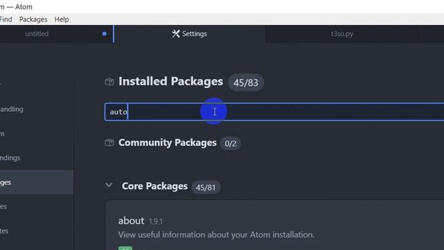 How to Auto save in Atom Editor смотреть онлайн