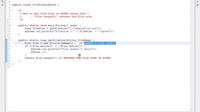 HOW TO GET FILE SIZE IN BYTES USING JAVA смотреть онлайн