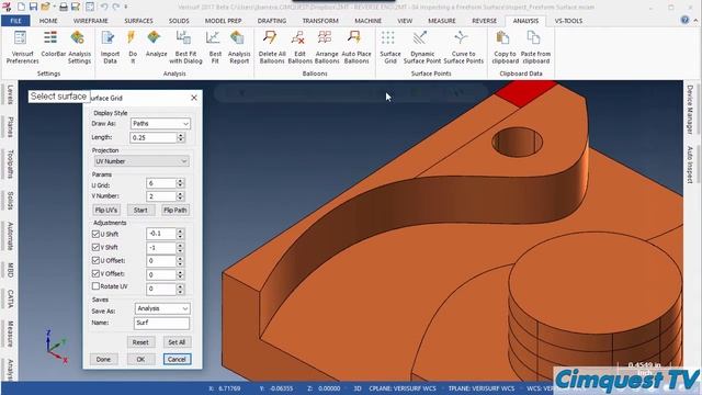 Inspecting a Freeform Surface смотреть онлайн