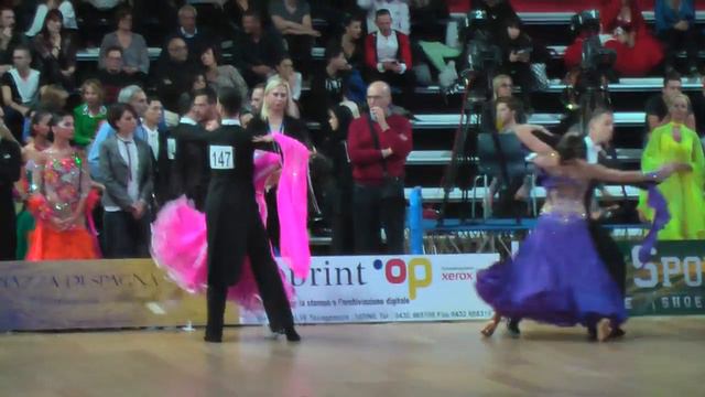 Luciano Donato - Adele Diodati | R2 Waltz | Roma Open 2015 смотреть онлайн