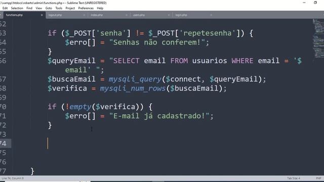 Como Inserir Usuários no Banco de Dados Mysql via PHP - INSERT com PHP! (4) смотреть онлайн