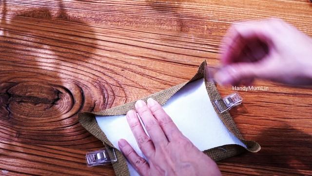 HandyMumLin's Lovely Sewing Project: DIY Hexagon Bag with Love, Perfect as a Gift Idea! смотреть онлайн