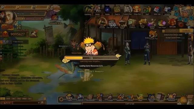 Anime Ninja | Morgiana Account & Event Update | Naruto Game | Browser Online Game смотреть онлайн