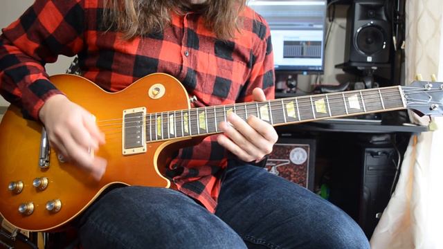 @Coffeebreakgrooves Blues 3-3 Am | Gibson Les Paul Classic 57' pickups смотреть онлайн