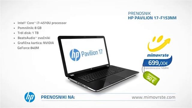 mimovrste=) prenosnik HP Pavilion смотреть онлайн