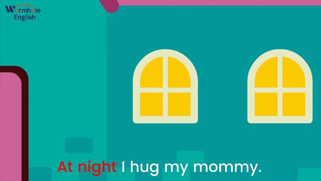 What Do You Do At Night_ _ Evening And Night _ Wormhole English - Songs For Kids смотреть онлайн