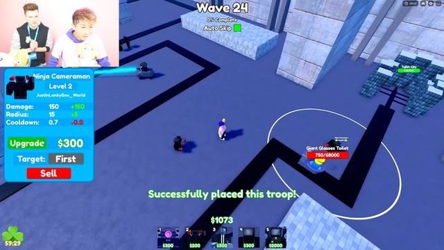 Can We Be MAX LEVEL TV-WOMAN SPEAKERWOMAN In ROBLOX SKIBIDI TOWER DEFENSE!? (MAX LEVEL UNLOCKED!) смотреть онлайн